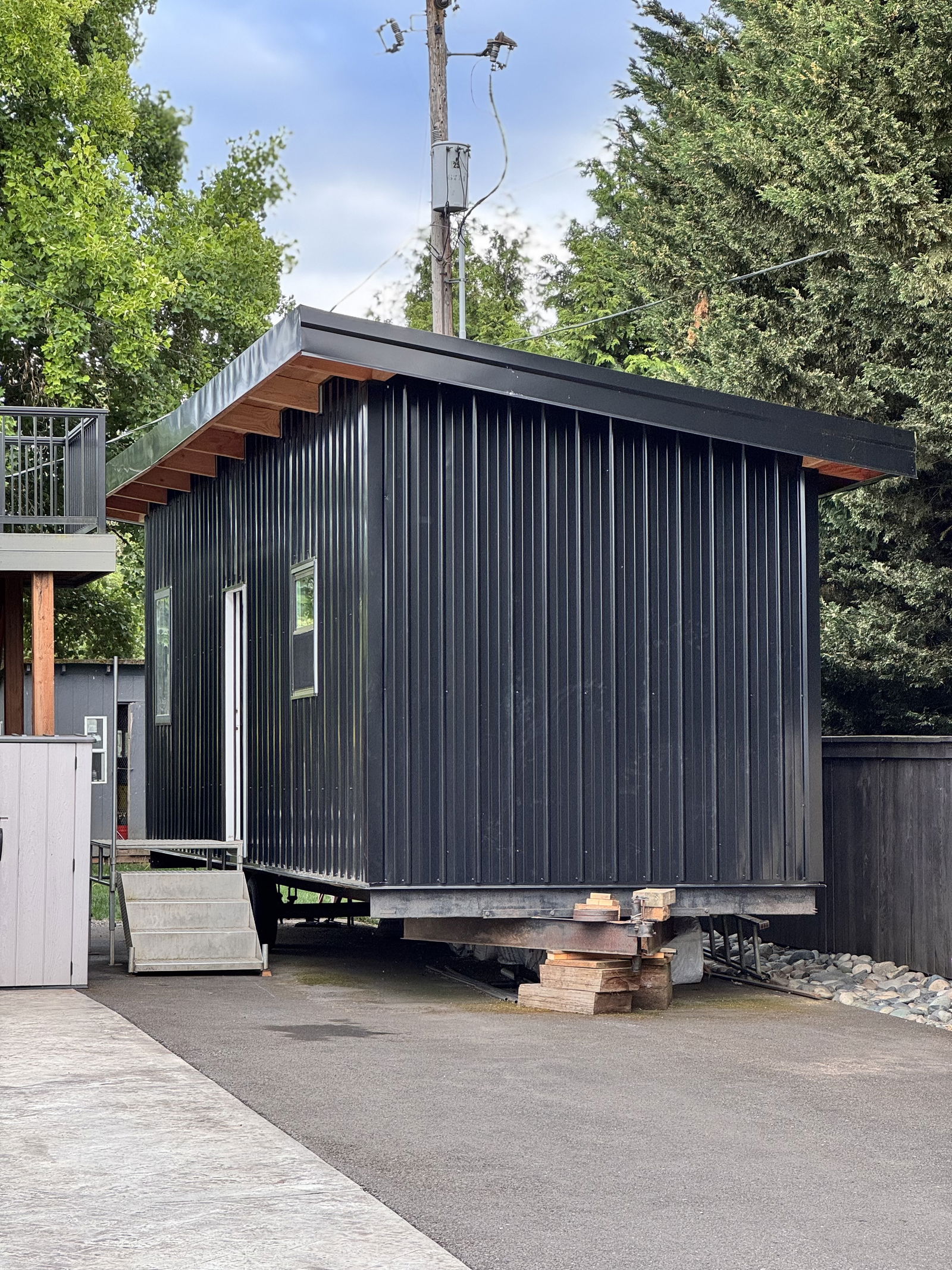 Unfinished Modern Luxury Tiny Home